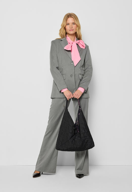 Quilted handbag TRIQA black