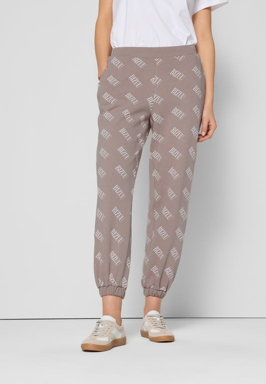 MERING logo sweatpants, beige