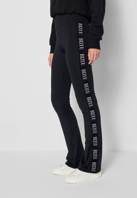 KENDALL wide leg black leggins