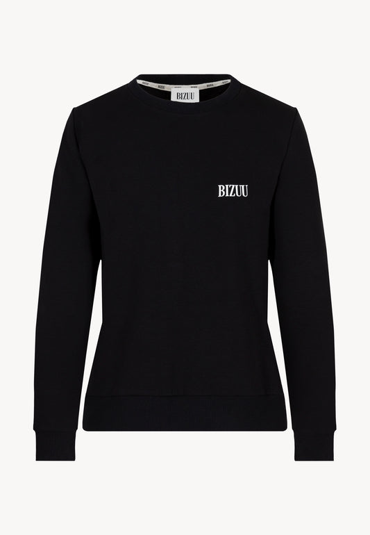FJORD logo embossed sweatshirt black