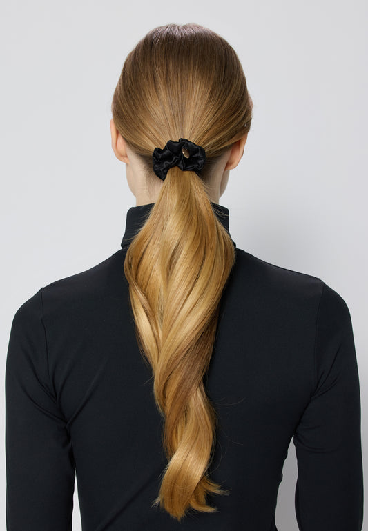 Set of silk hair elastics ALLY