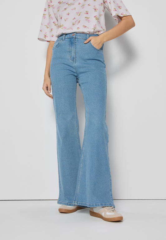 Denim bell bottoms ATLANTA blue
