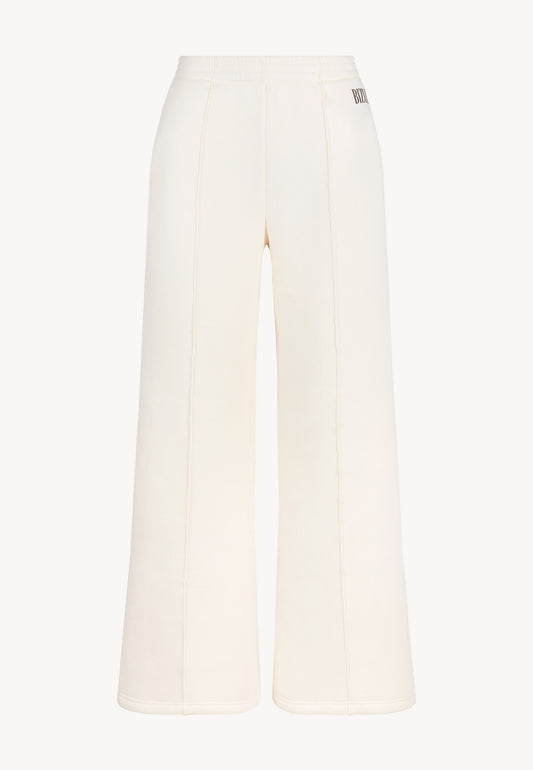 PETRA cream wide-leg sweatpants