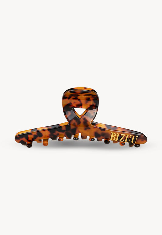 Tortoiseshell WILDA elongated hair clip