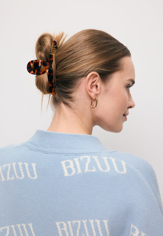 Tortoiseshell WILDA elongated hair clip