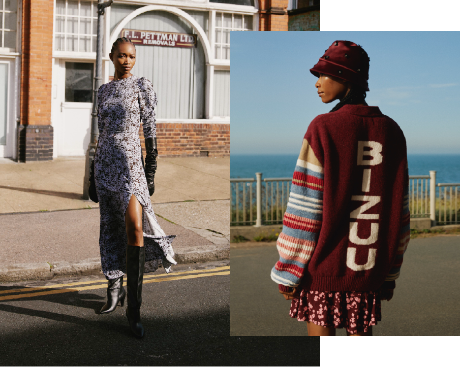 New collection for winter. In the clothes from the APRÈS-MIDI Winter capsule we want to spend this season.