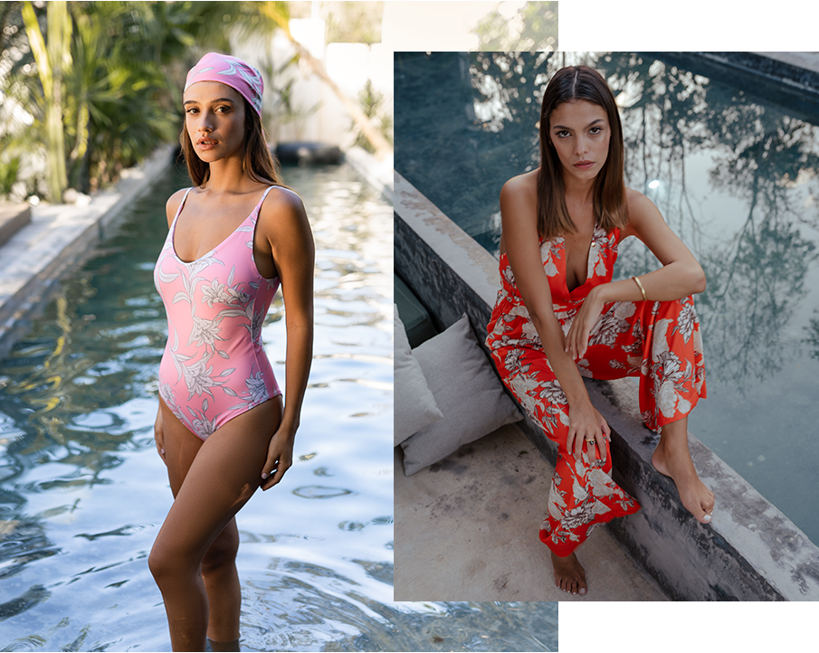 We love color, so the first part of the collection BIZUU MER