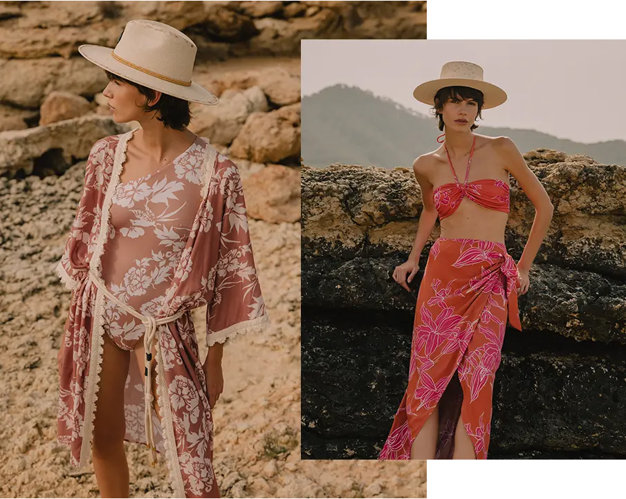 BIZUU MER 2023. SEA, SAND, SUN - create a unique beach look with the latest installment of the Bizuu Mer collection.