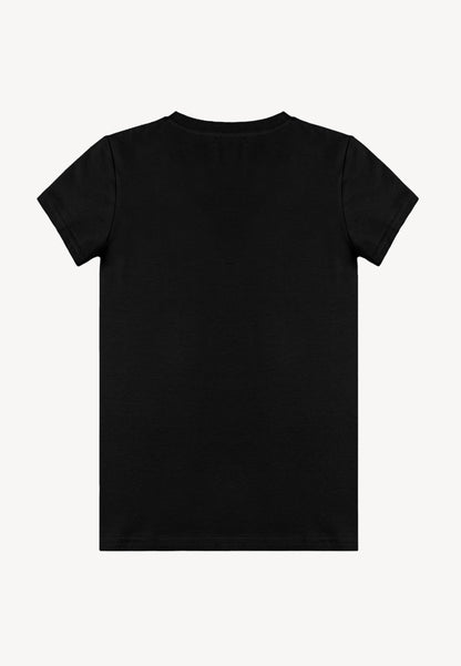 Black FOKIA v-neck t-shirt