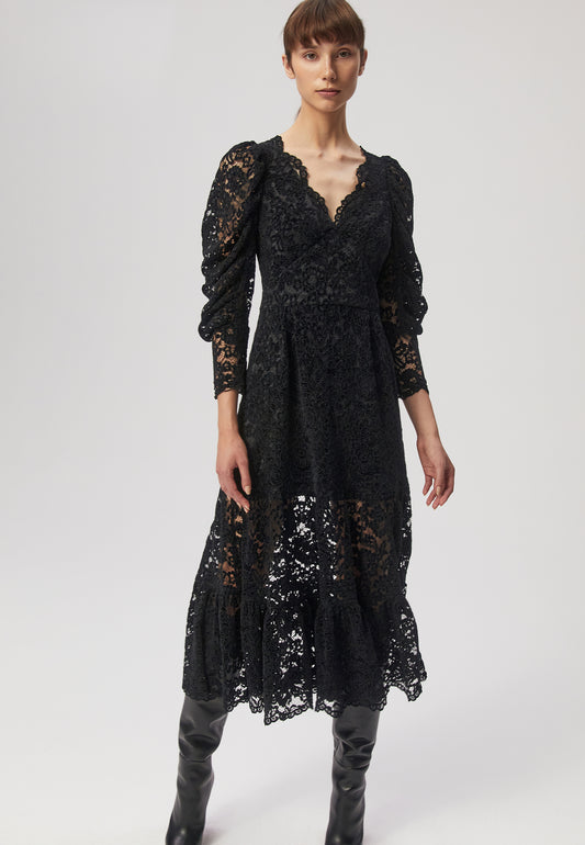 Lace dress ITALIANA black