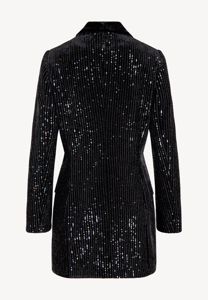 The JACKSON Blazer-Style Dress in Black