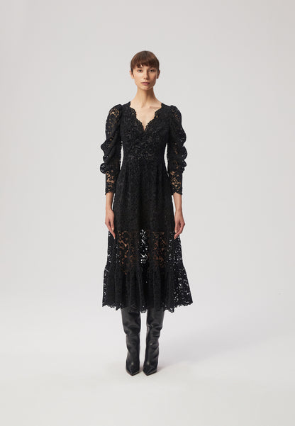 Lace dress ITALIANA black