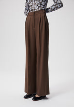 Load image into Gallery viewer, Elegant wide-leg trousers BONNO brown
