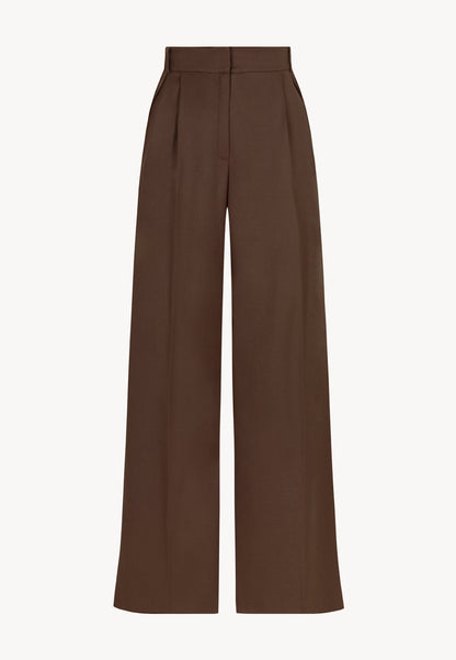 Elegant wide-leg trousers BONNO brown