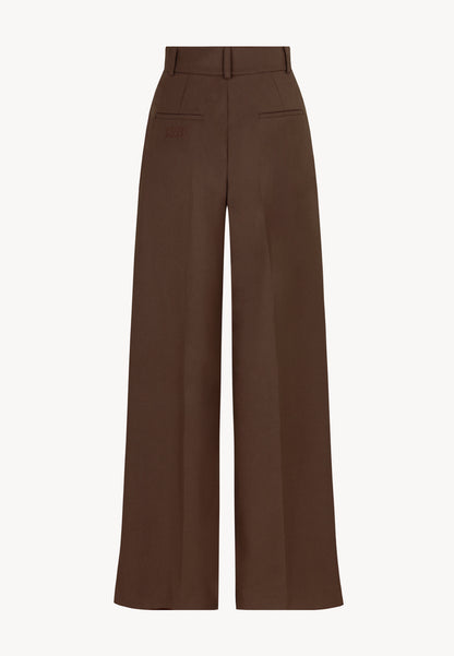 Elegant wide-leg trousers BONNO brown