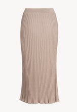 Load image into Gallery viewer, Knit trumpet skirt SIVONNA in beige
