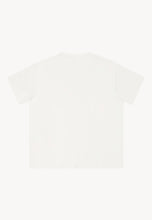 Load image into Gallery viewer, T-shirt with embroidery and a round neckline TISHA in white
