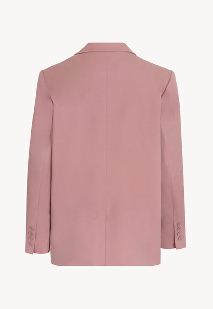 Oversized single-breasted blazer NIDYA in pink