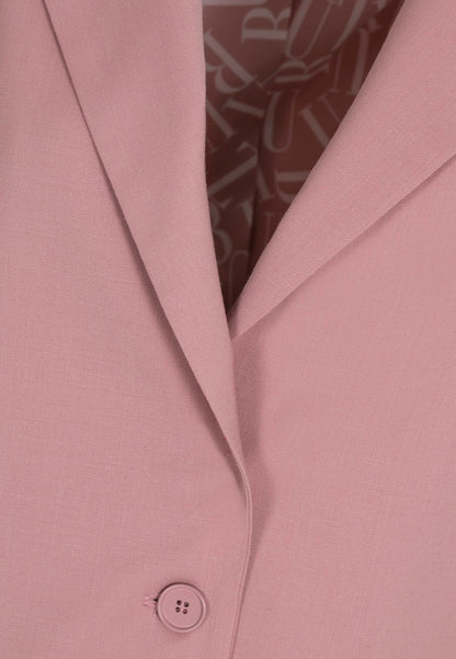 Oversized single-breasted blazer NIDYA in pink