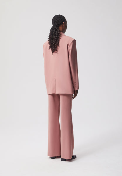 Oversized single-breasted blazer NIDYA in pink