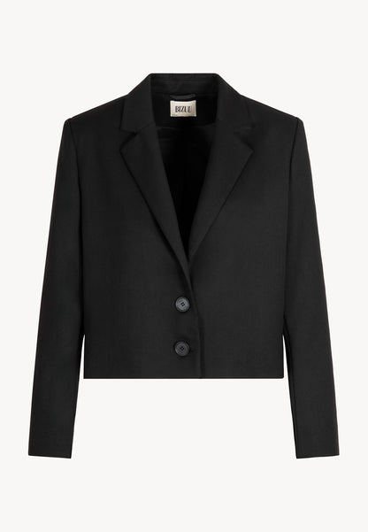 Short single-breasted blazer MUNA in black