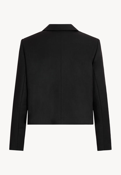 Short single-breasted blazer MUNA in black