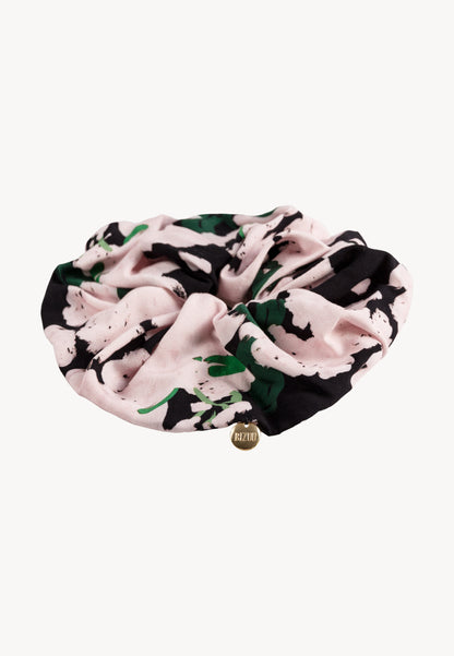 Hair tie in decorative print PRADI pink