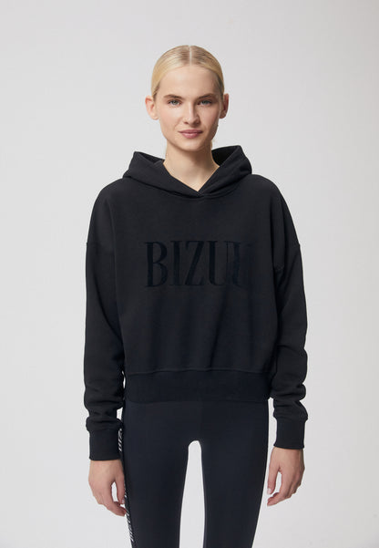 SAYDIN black oversized sweatshirt with logo