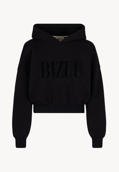 SAYDIN black oversized sweatshirt with logo
