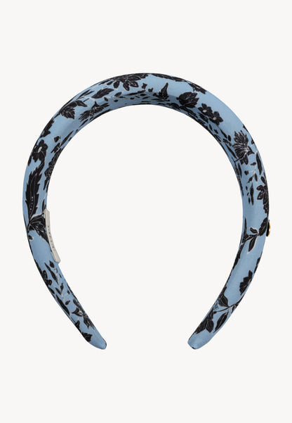 Headband with original floral print RAVA