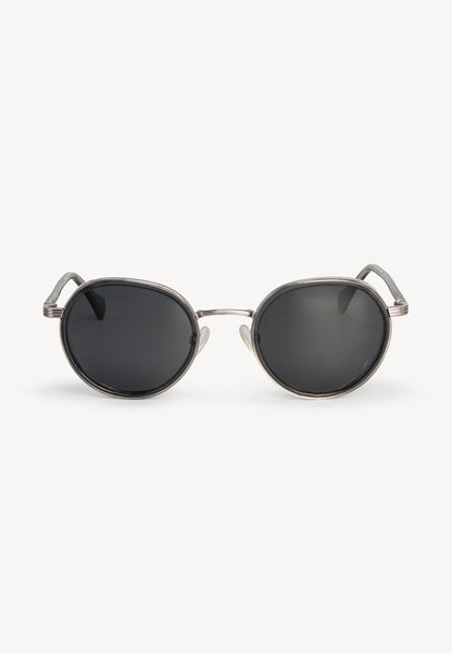 Round sunglasses with polarized filter TRAPANI black