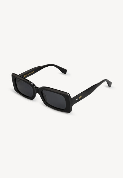 Rectangular sunglasses with polarized filter PALERMO black