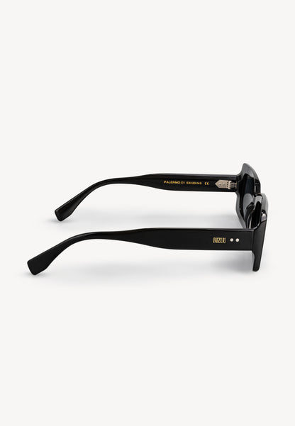 Rectangular sunglasses with polarized filter PALERMO black