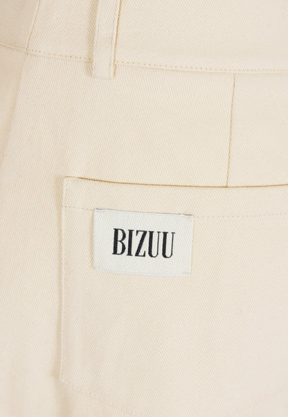 Canvas style cotton pants TONY beige