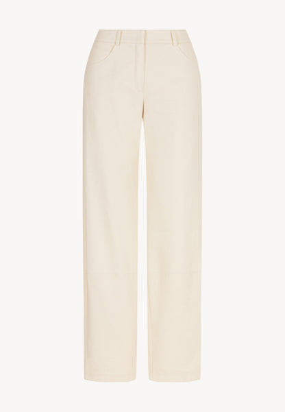 Canvas style cotton pants TONY beige