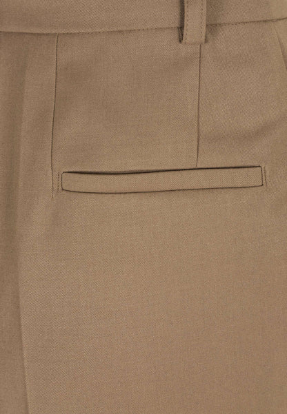 Suit trousers with wide legs BANOS beige