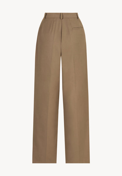 Suit trousers with wide legs BANOS beige