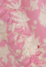 Load image into Gallery viewer, Maxi dress in floral print CALANA pink
