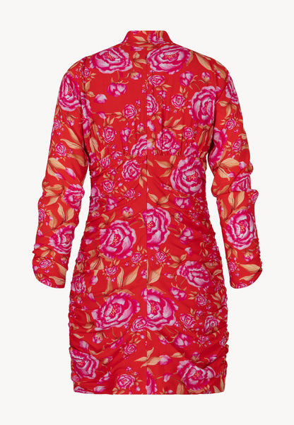 Mini dress in botanical print RAKMA GUTER