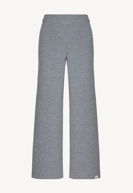 KICKI wide-leg trousers, grey