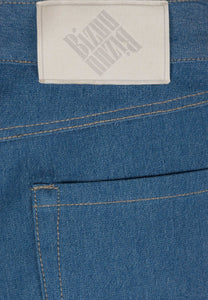 AROAHA wide-leg trousers in blue