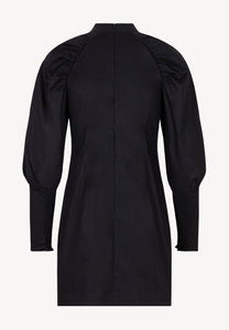 NACCALA slim-fit shirt dress, black