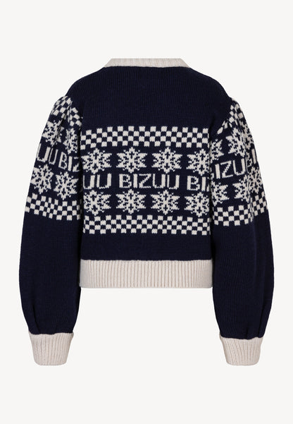 Pullover-style sweater ASPIE in dark blue