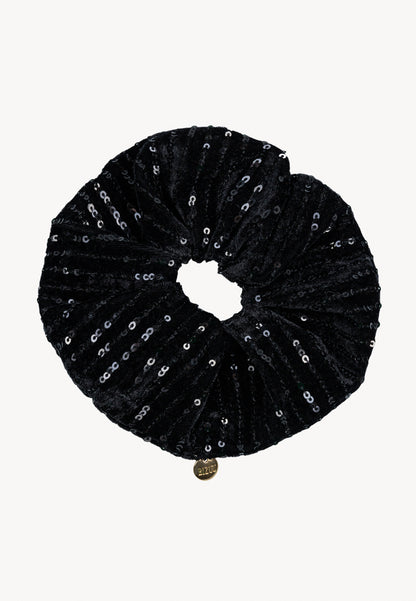 PRADET scrunchie in black