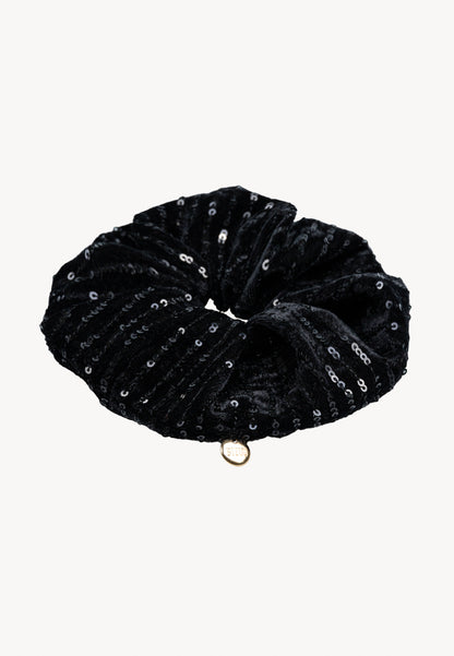 PRADET scrunchie in black