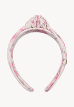 Load image into Gallery viewer, Hairband with original floral print and a bar EVANA cream
