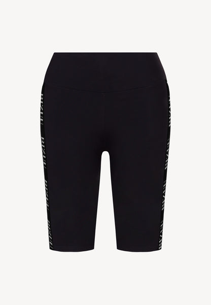Cycling shorts with side stripes GRETIA black