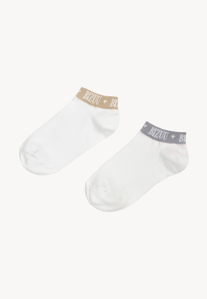 Two-pack of socks with elastic QUENTINA