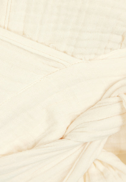 A women's muslin top with straps TARI cream