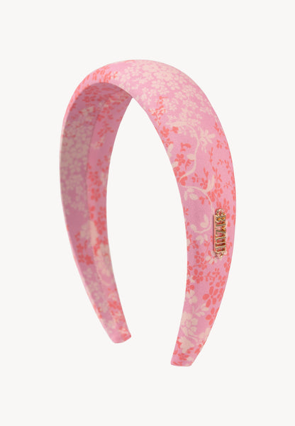 Floral hairband RAVA pink